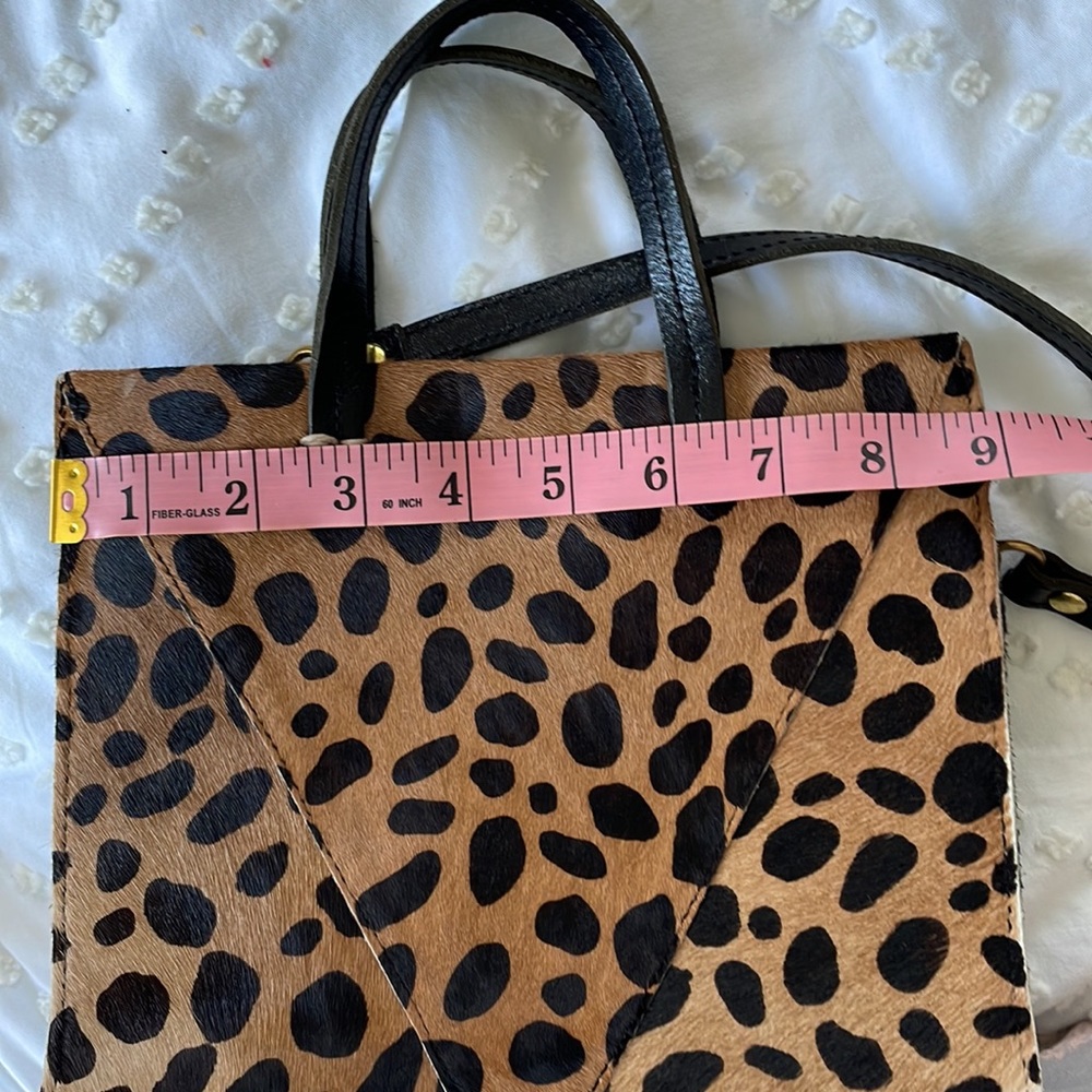 Clare V Simple Tote Leopard - Picture 6 of 8
